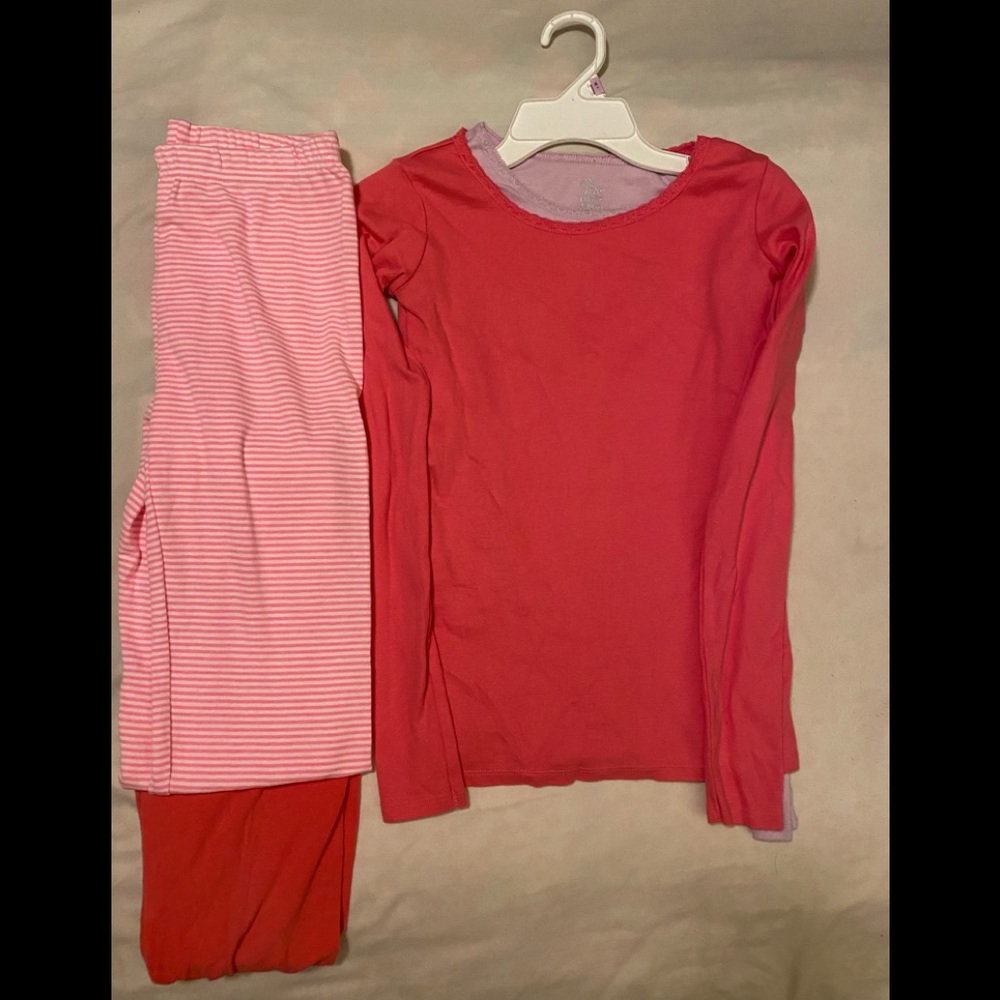 Childrens 2 tops 2 pants size L10-12